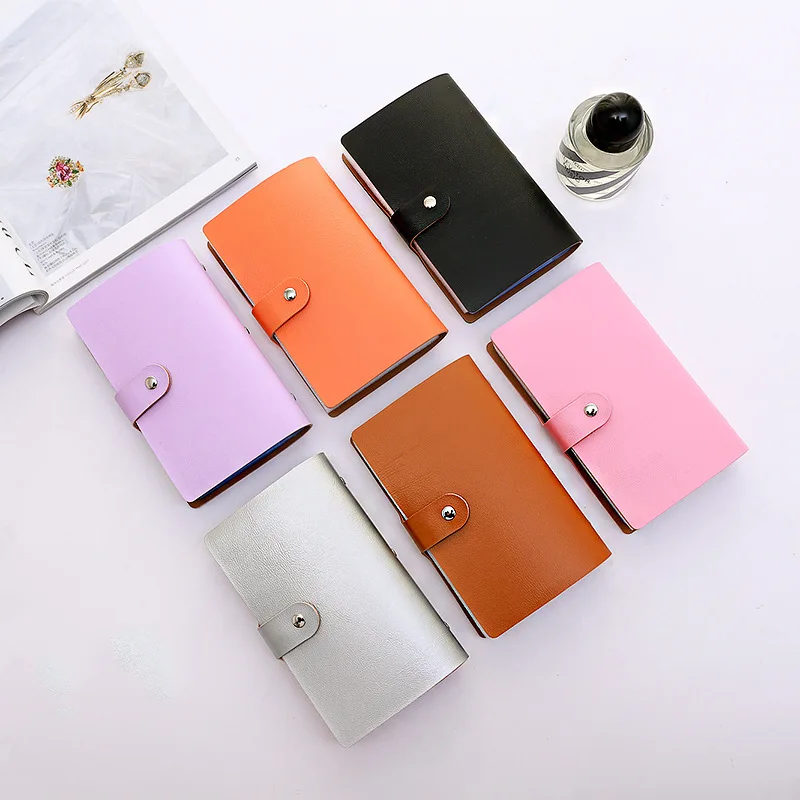 

Customizable New Style Wallet Large Capacity Multilayer Card Holder High Quality Pu Small Card Holder Mini Cabinet 156 of Card H