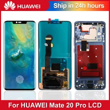 

ML1 2022 6.39'' Super AMOLED For Huawei Mate 20 Pro LCD Display Touch Screen Digitizer Assembly Repair With frame With