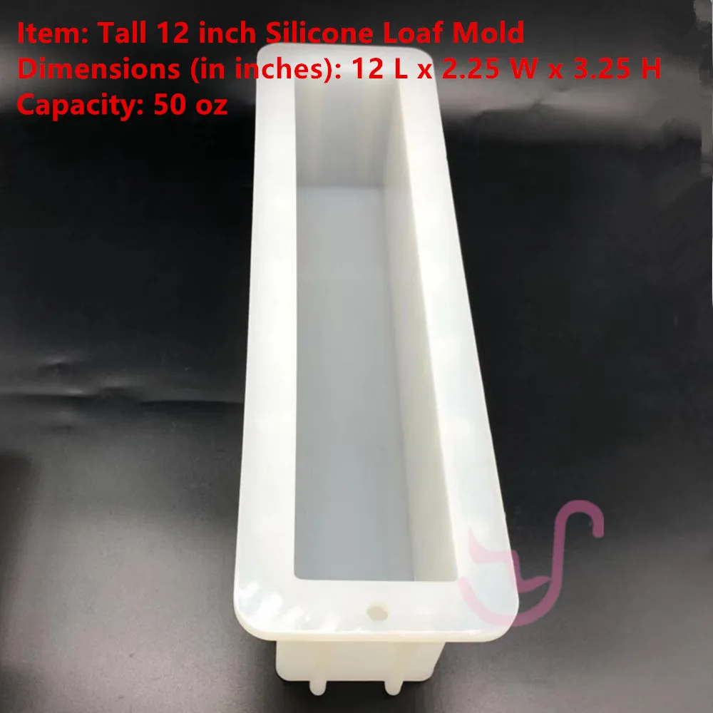 tall 12in soap mold Трубчатая силиконовая Лунная форма для мыла ручной работы, гипсовая форма для свечей, сделай сам, выпечка, колоннар, мусс, форма для торта, шоколадный инструмент для помадки - Цвет: tall 12in soap mold