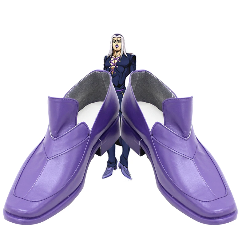 JoJo невероятное приключение Vento Aureo Золотой ветер команда Bucciarati Squadra Guardie параметрам тела Сьерра-Леоне Abbacchio Косплэй обувь X002