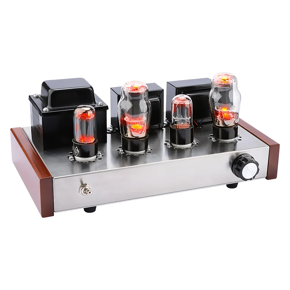 AIYIMA трубчатый HiFi усилитель звука класса A 6N9P 6P3P Amp предусилитель Стерео аудио DIY