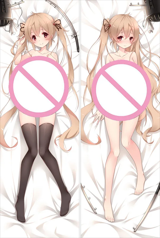 Аниме Kantai Коллекция Dakimakura Чехол Kancolle Kirishima Akizuki персонажи Shimakaze Bolster чехол Kaga длинный корпус Наволочка Чехол - Цвет: M4