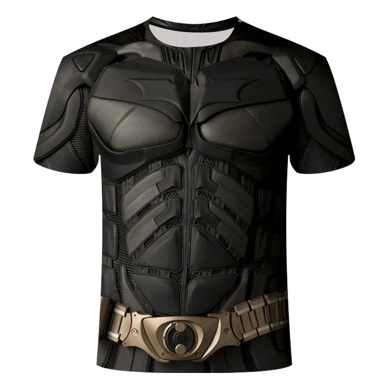 

Men's T-shirt Batman VS Superman 3D Print T-Shirt Men's Summer T-Shirt Short Sleeve Cosplay Costume Fitness Top