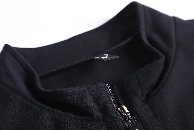 Осенне-весеннее вязаное женское платье больших размеров 5xl 4XL-l со стоячим воротником и длинным рукавом, черные повседневные офисные Элегантные платья Vestido Robe