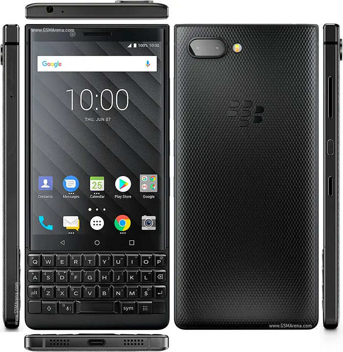 Сотовый телефон BlackBerry KEY2 6 ГБ Bram 64 Гб ПЗУ мобильный Восьмиядерный экран 4 5 дюйма 3500
