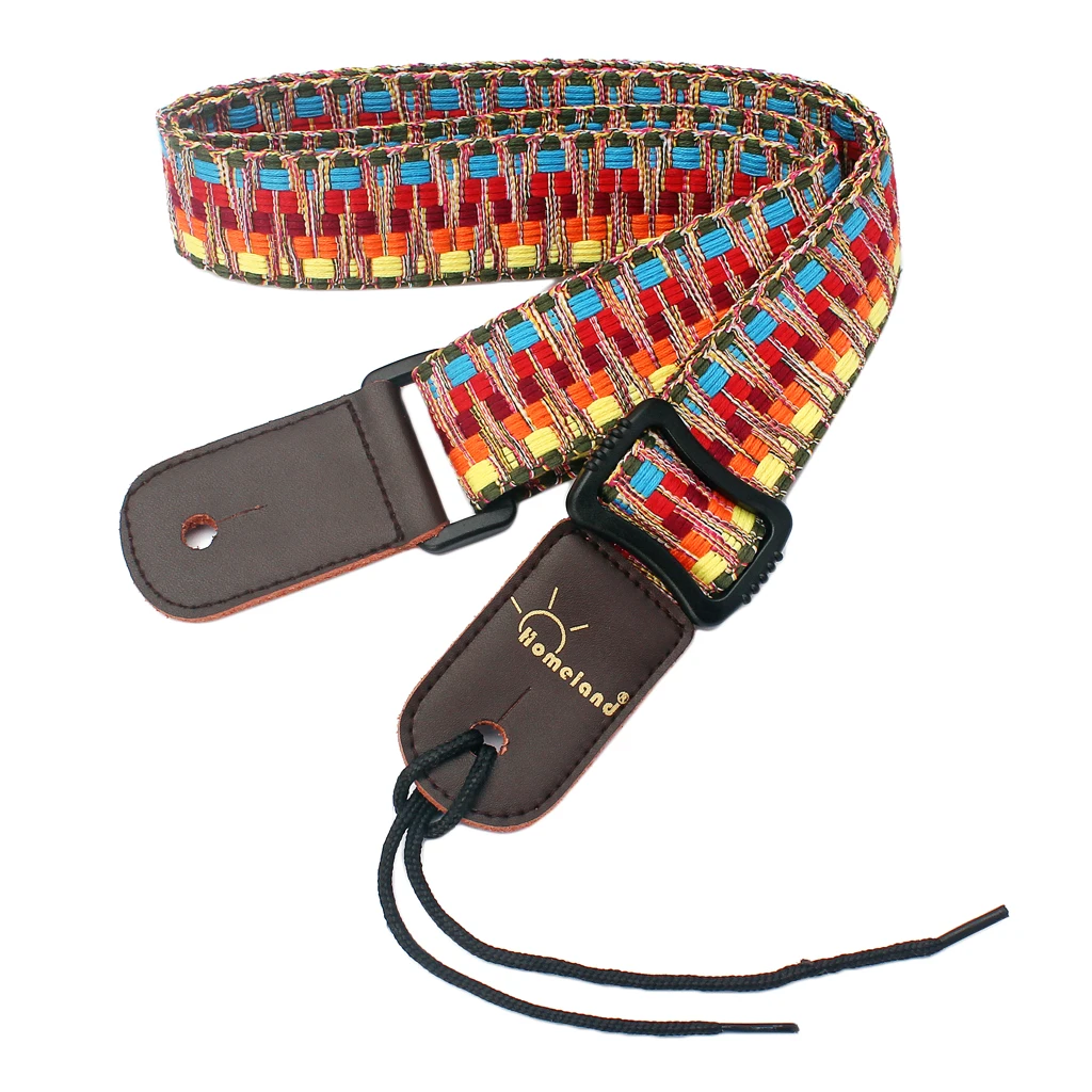 Adjustable Guitar Strap for Acoustic Folk Guitar Replacement
