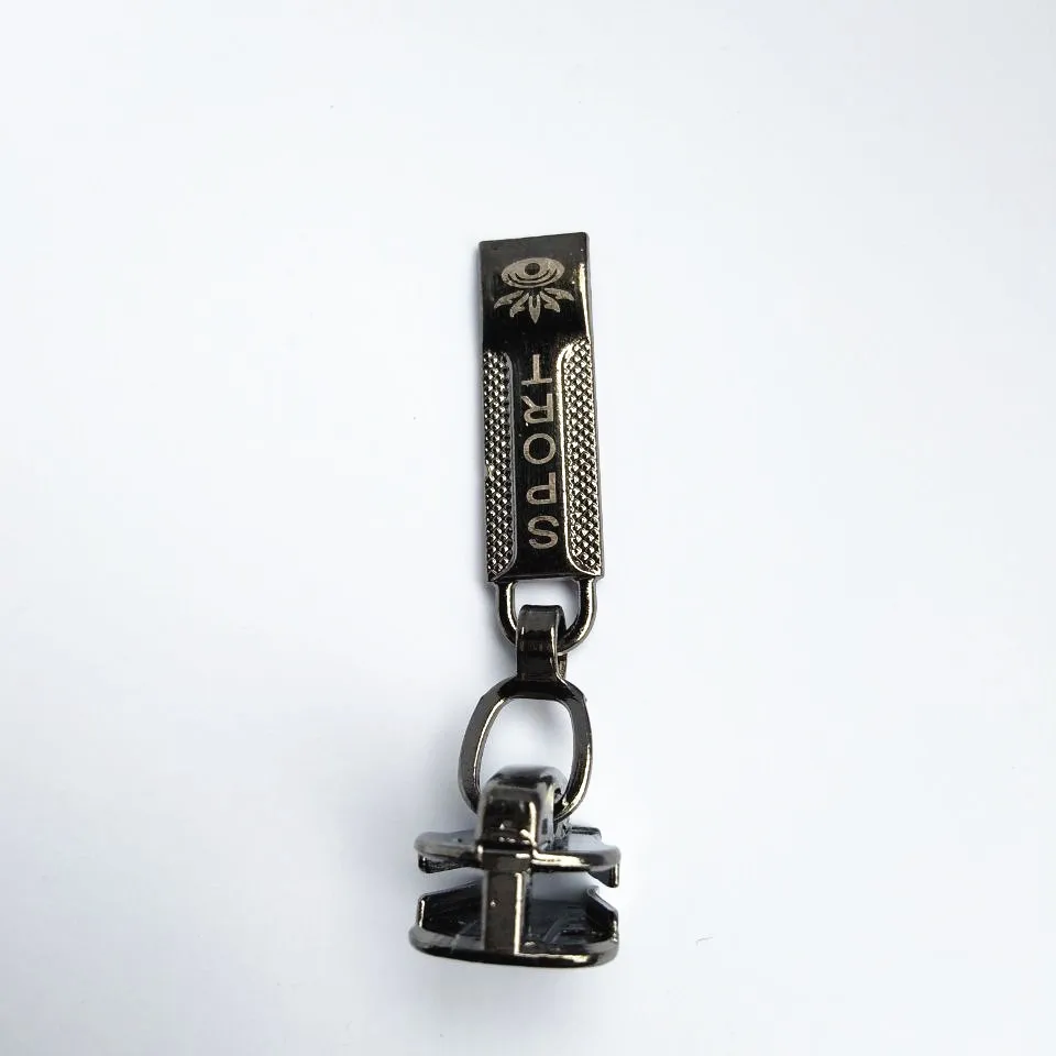 20pcs5# пистолет черная металлическая молния головка для 5# Смола молния~ B6