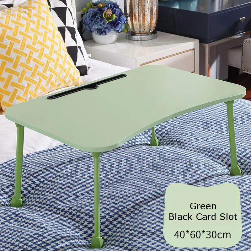 

Foldable Computer Stand Laptop Desk Dormitory Notebook Desk Lazy Laptop Table Bed Tray For Bed Sofa Picnic Table Studying Table