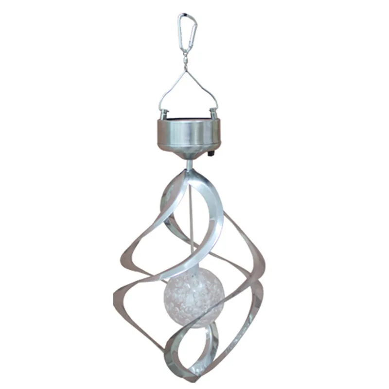 

Amazon AliExpress Solar Wind Turn Light Control Sensing Solar Wind Chime Color Changeable Outdoor Lighting Lamp