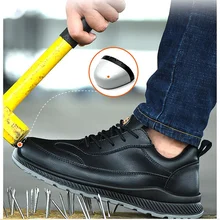 Водонепроницаемая Нескользящая Рабочая защитная обувь для мужчин, теплоизоляционная обувь, пластиковые защитные ботинки Baotou, тактические Трекинговые кроссовки