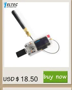 Мини 433/868/915MZ IOT Lora шлюз LoraWan SX1301 для Raspberry Pi с ESP32 Lora Node/STM32 Lora node/Iot умный дом