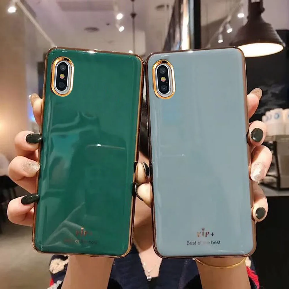 YUETUO роскошный 3d чехол для телефона etui iphone 6 6s 7 8 plus x 10 xs xr s r max 7plus силиконовые