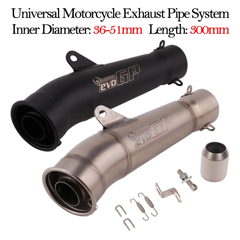 

Universal Motorcycle Exhaust Pipe Inner Diameter 51MM Escape Moto DB Killer Modified GP Racing Muffler For YZF R3 R6 CBR500 Z800