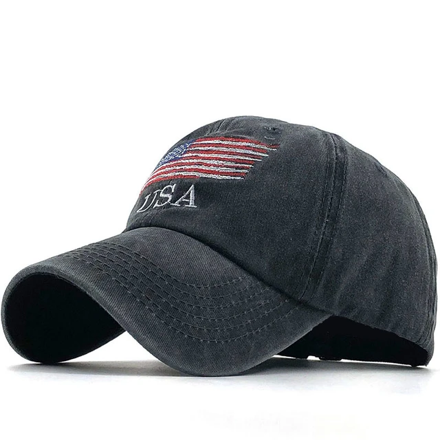 Wholsale Fashion USA Flag Camouflage Baseball Cap For Men Women Snapback Hat Army American Flag Bone Trucker High Quality Gorras 1
