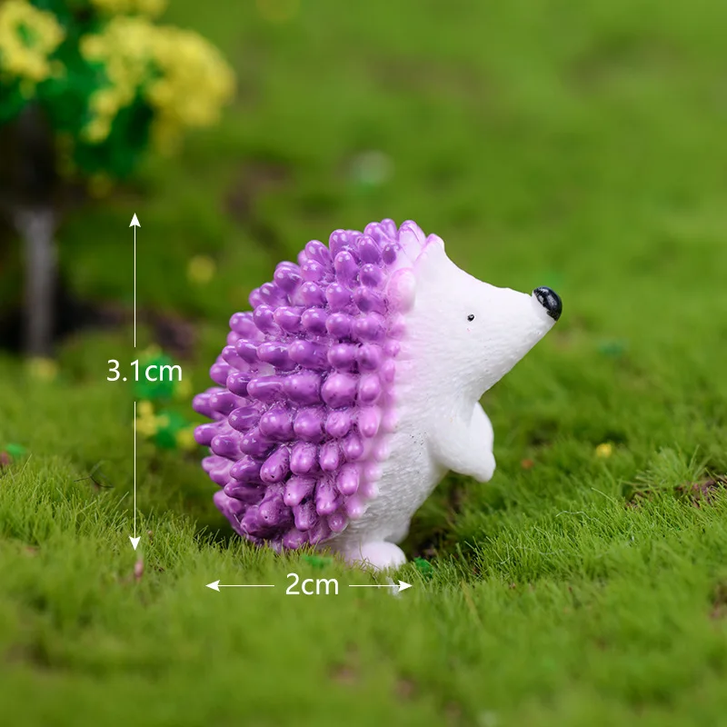 Миниатюрный орнамент декоративный еж Сказочный Сад Горячие Мини-Ежик ...