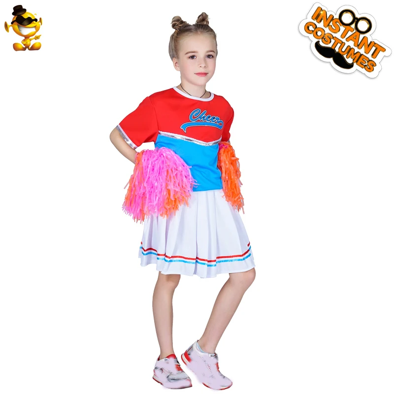 Costume Da Cheerleader Da Ragazza Glee Style Cheerleading Varsity Cheerleader Cheerios Costume Fancy Dress Uniform For Kids Girls