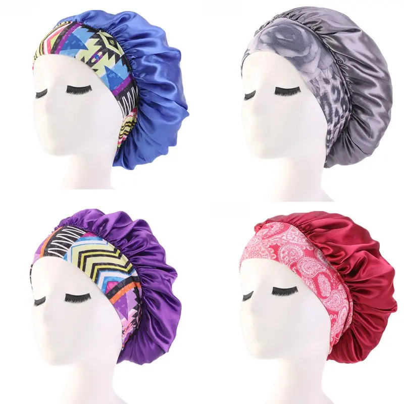 Эластичные шапочки для душа водонепроницаемые моющиеся мягкие ночные шапочки красота салон шляпа для женщин Девушка