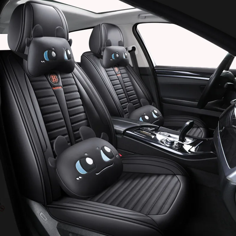 PROD 1005002463265747 High quality Black Leather Car seat covers For
ssangyong kyron actyon sport korando rodius rexton Chairman tivolan
accessories