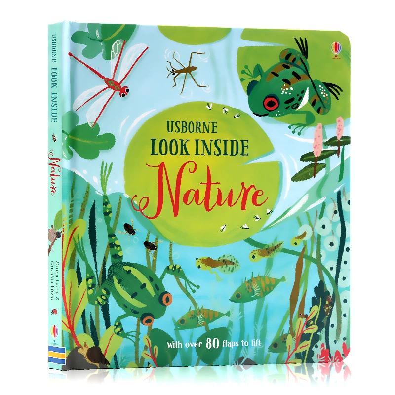 Britain English 3d Usborne Look Inside Nature Picture Book Education Kids Child Reading Flaps To Lift Hard Cover Board Book Education Teaching Aliexpress