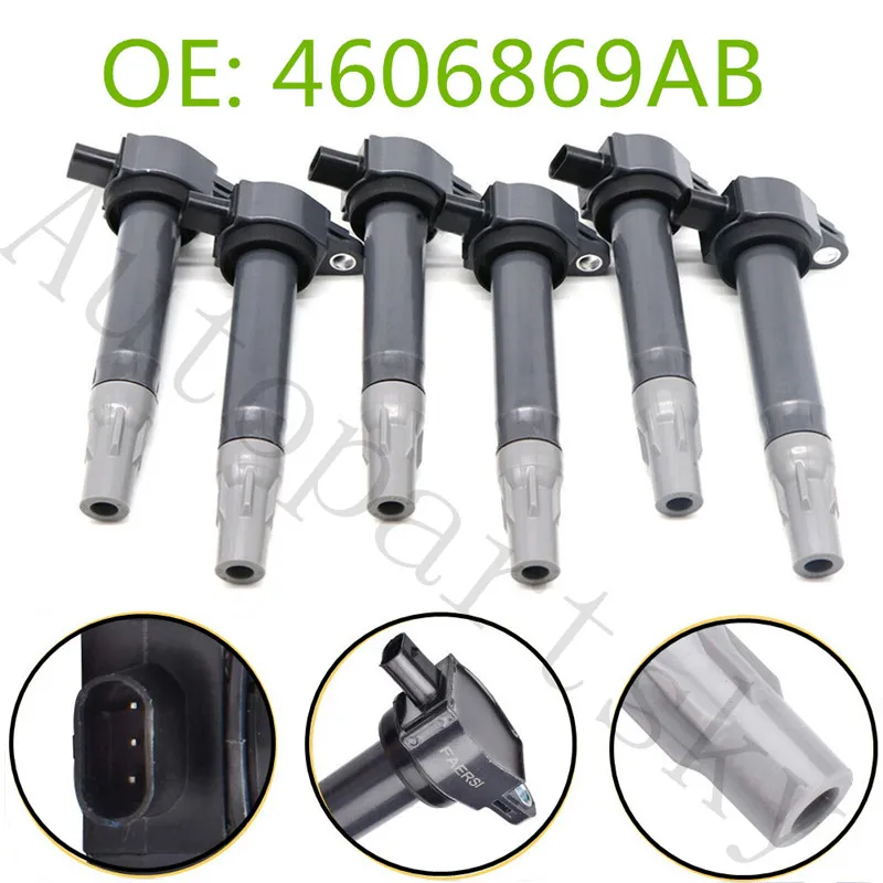 OEM 4606869AB C1522 UF502 4606869AA для Chrysler для Dodge 4.0L 2.7L 3.5L катушки зажигания Авто запасные части