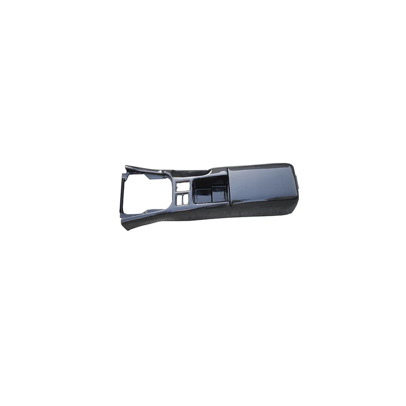 Silvia Zenki Kouki 200SX 240SX Center Central Console Replacement Armrest Cover CF For S14/S14A RHD Carbon Fiber