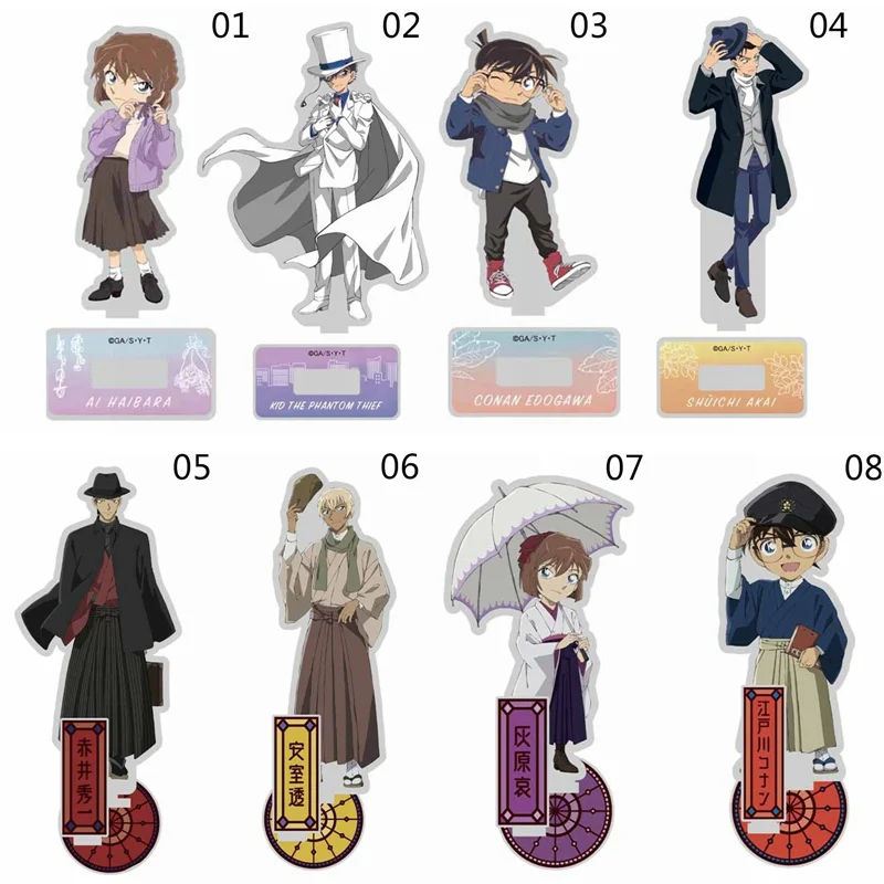 

Japanese Anime Conan Case Closed Desktop Stand Decoration Conan Figure Model Cartoon Cosplay Ornament Stand Gift For Friend