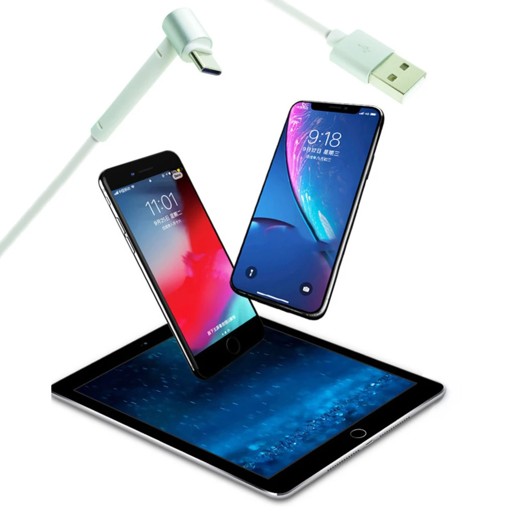 L образный 3 0 USB кабель держатель для быстрой зарядки передачи данных зарядное