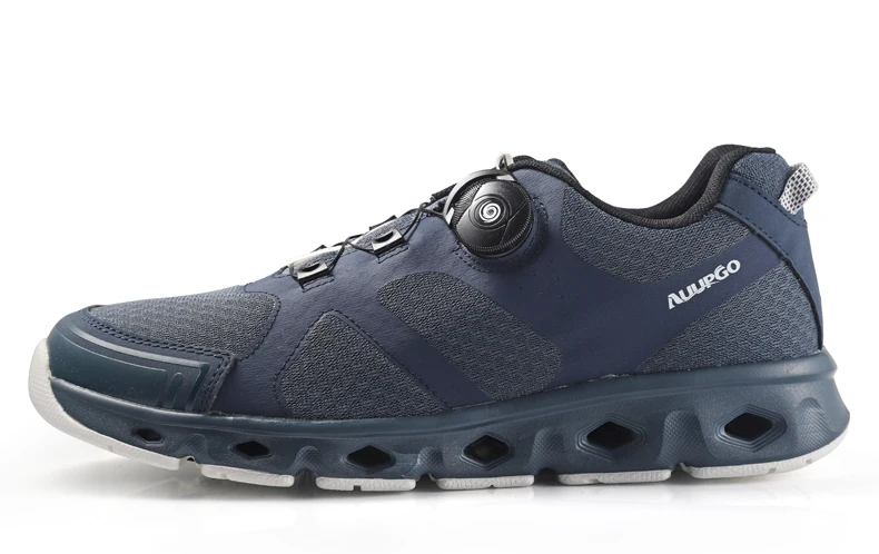 2020 AUUPGO non-locking mtb shoes bicycle sneakers cycling shoes road mountain bike shoes men leisure ultralight breathable blue