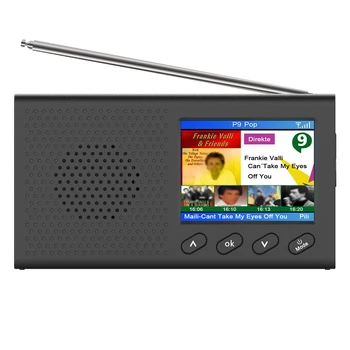 

Mini Portable Bluetooth Outdoor Cycling Car DAB Digital Fm USB Port With Antenna Radio Receiver Music Player Color Screen Stereo