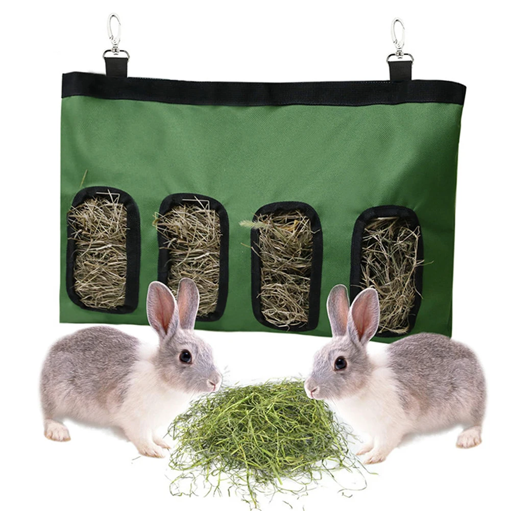 Hay Bag Hanging Pouch Feeder Rabbit Scout