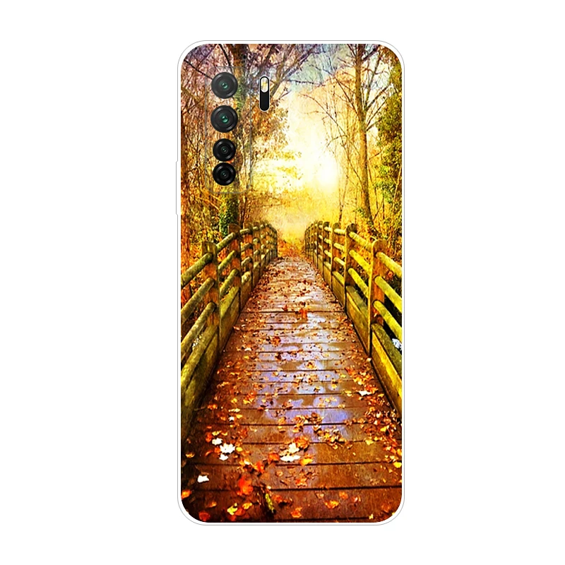 Fashion Cute Painted Soft TPU Silicone Phone Case Cover