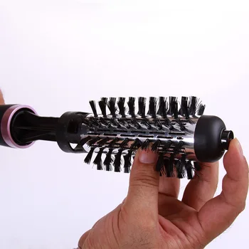 

New Hot 2 in 1 Hot Air Brush Dryer Curling Rod Hair Styling Tools Automatic Rotating SMR88