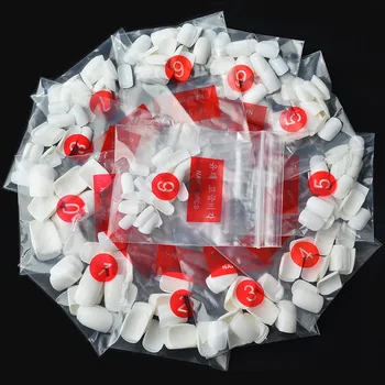 

500pcs White Clear Ballet False Acrylic Nail Tips Full/Half Cover Tips Coffin Fake Nails UV Gel Manicure Fake Nail Tips Beauty