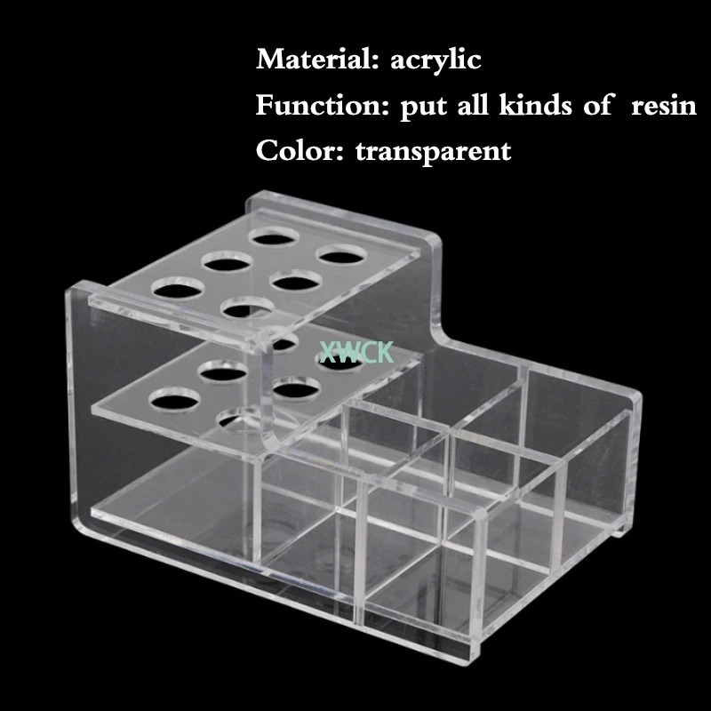 

1Pc Dental Acrylic Organizer for Syringe Resin Adhesive Applicator Dispen Dental Equipment High Quality For Dentistry Supplies