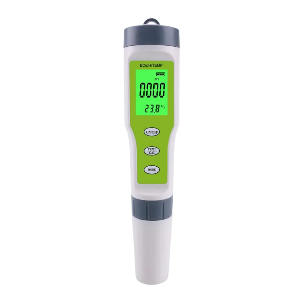 Портативный Ph/ec/temp 3 в 1 тестовый ручка ручной Ph значение измеритель Tds / Ec Тестер