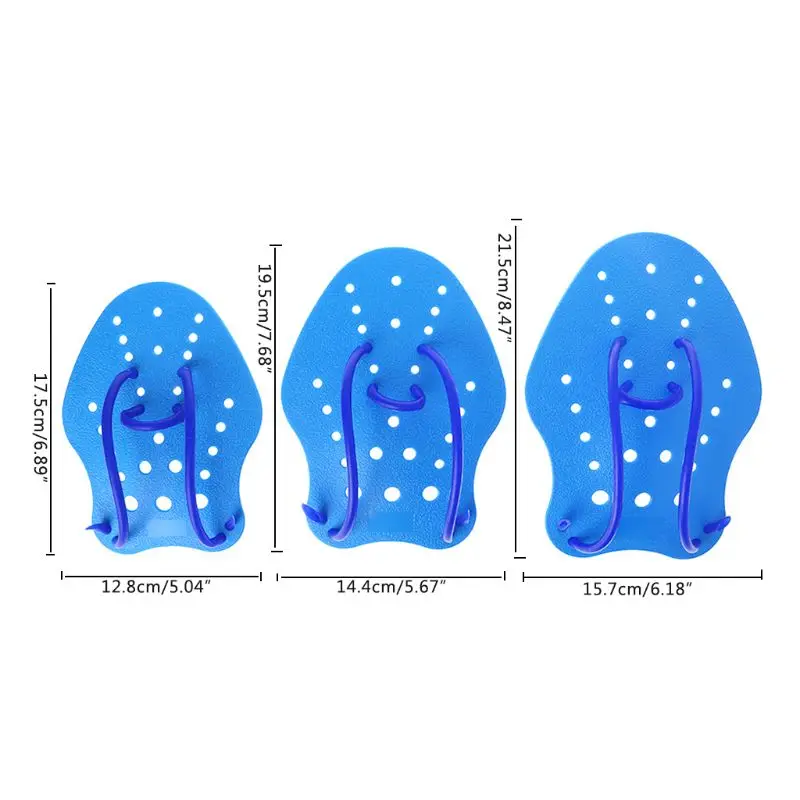 1 пара, для взрослых и детей, плавательные весла, регулируемые, ПВХ, ручные перепончатые перчатки, для плавания, инструменты для коррекции