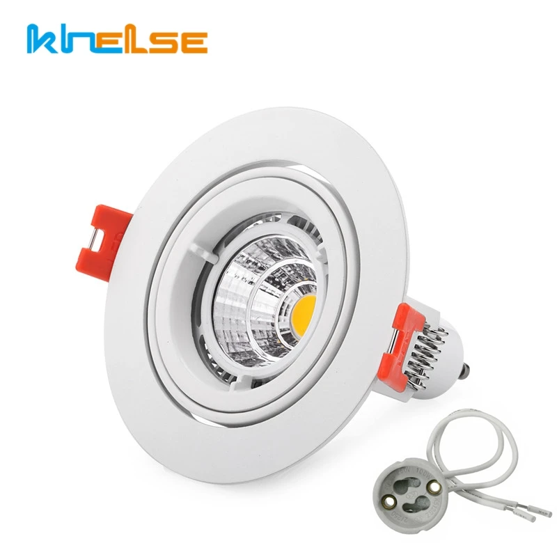 LED Line® MR11 Recessed Ceiling Downlight White Frame Fitting Fixture Light Lamp 