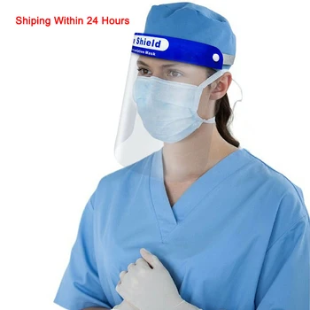 Transparent Protective Mask Full Face Shield Masks Covering Mask Dust-proof Protection Face Eye Mouth Facial Face Masks Reusable creative japanese neoprene facial masks facelift mask supports pink germanium face sauna rubber mask women use shape 3d v face