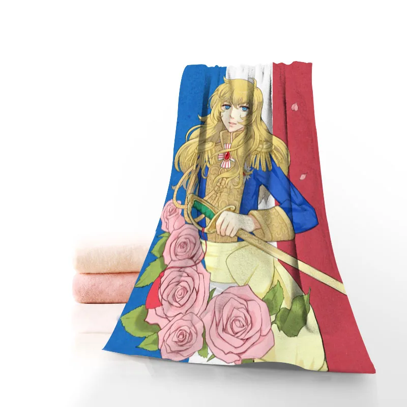 The Rose of Versailles Towel Printed Cotton Face/Bath Towels Microfiber Fabric For Kids Men Women Shower Towels 70X140cm