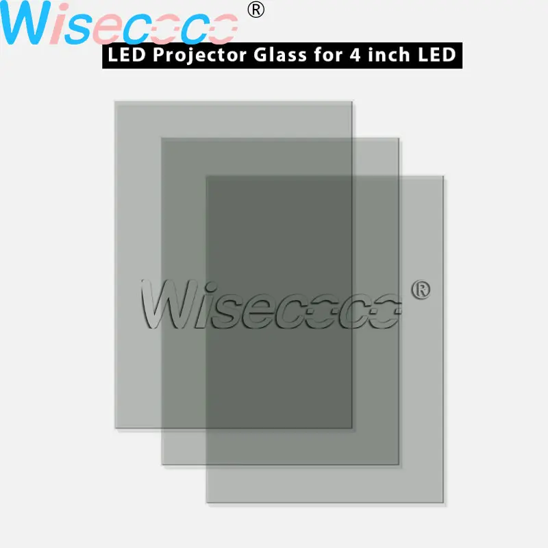 1 шт. стекло поляризационный фильтр с ультратонкой оправой стекло для 4-дюймовый ЖК-проектор запчасти тепловой изоляции для Unic UC40 UC46 Rigal