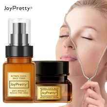 

JoyPretty Retinol Facial Skin Care Set Face Cream and Toner Kit Firming Lifting Anti-Aging Reduce Wrinkle Fine Lines Cosmetics