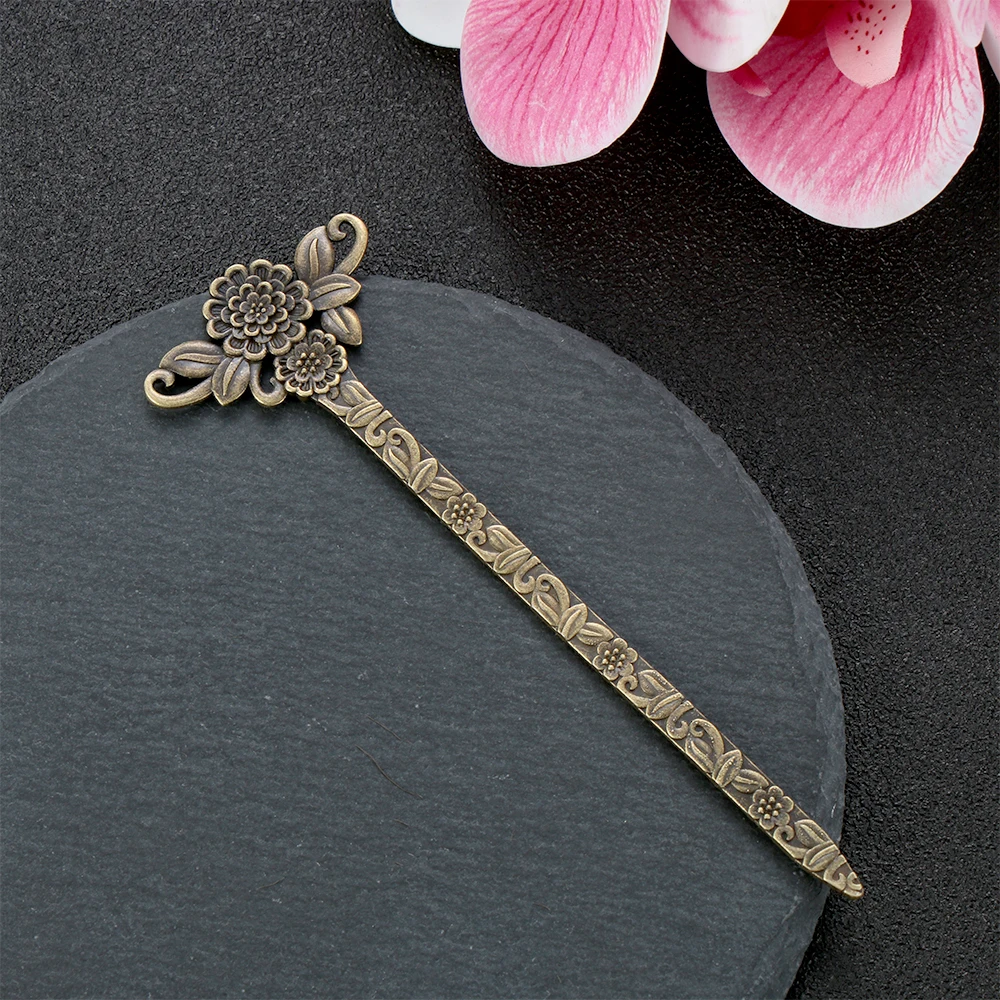 Bronze Vintage Hair Sticks 17 Styles Headbands For Women Hairpins Fashion Alloy Hair Clip Accessories hair accessories hair clips
