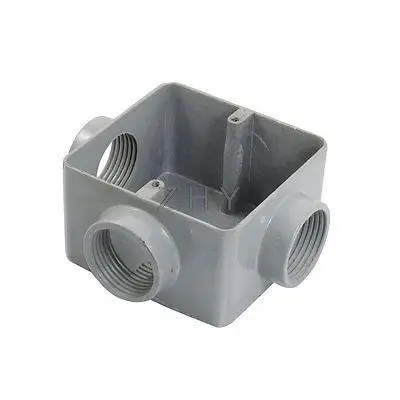 

G1" Home Metal Three Hole Circuit Wire Flush Mount Junction Box