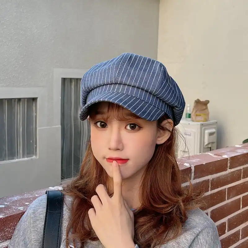 Cappello militare da donna primavera estate cappelli da marinaio cappelli  da berretto da donna solidi Flat Top Captain Cap Travel cadetto cappello  ottagonale|Women's Military Hats| - AliExpress