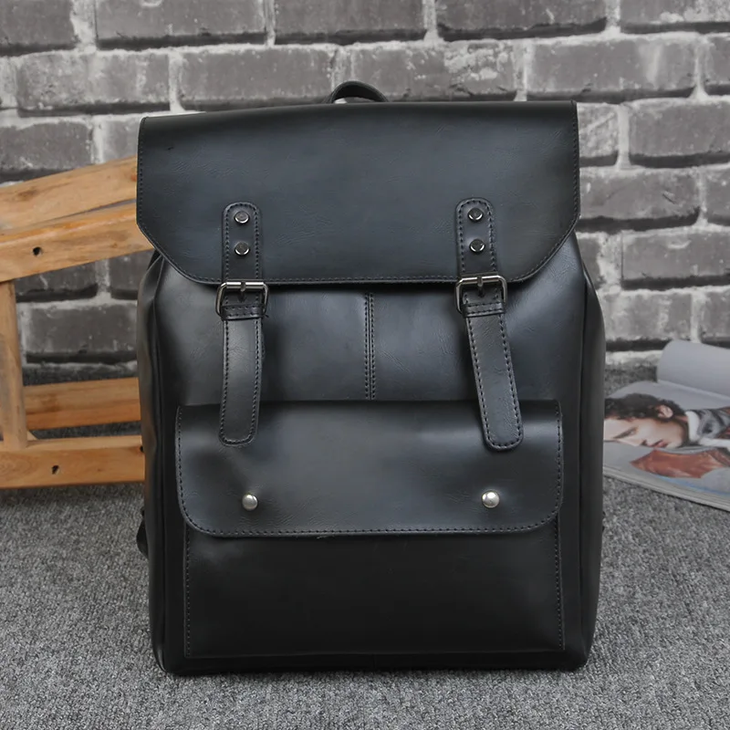Деловой офисный рюкзак для ноутбука, мужские многофункциональные школьные сумки, дизайнерская сумка из искусственной кожи, женская мужская дорожная сумка, повседневная сумка для книг