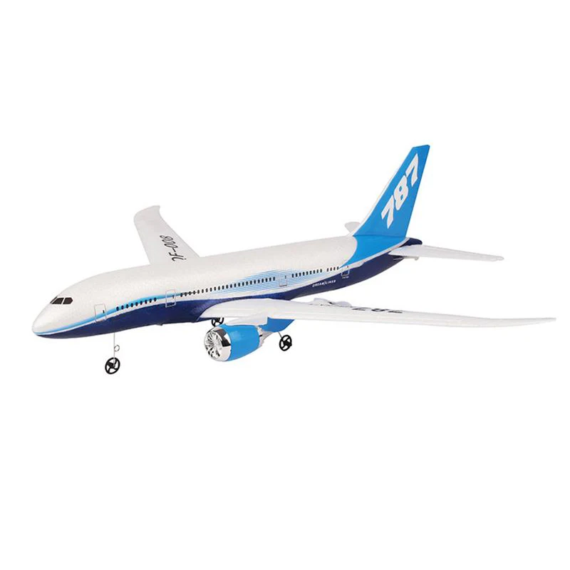 SNOWINSPRING Diy Epp Rc Drone Boeing 787 B787 Airplane Drone Plane Model Airplane Fixed Wing Plane Kids Gifts