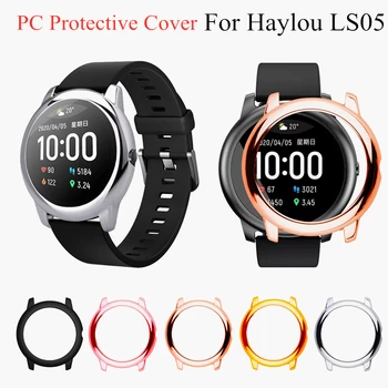 

Replacement Screen Protector Slim Frame PC Case Cover Protect Shell For Xiaomi Haylou Solar LS05 Watch Protect Case