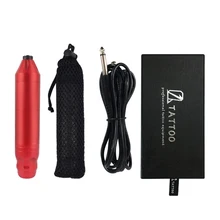 Профессиональный карандаш для татуировки, ручка для макияжа, шейдер, машина для татуировки, сильный мотор, Электрический инструмент, макияж, татуировка бровей и губ, аксессуары