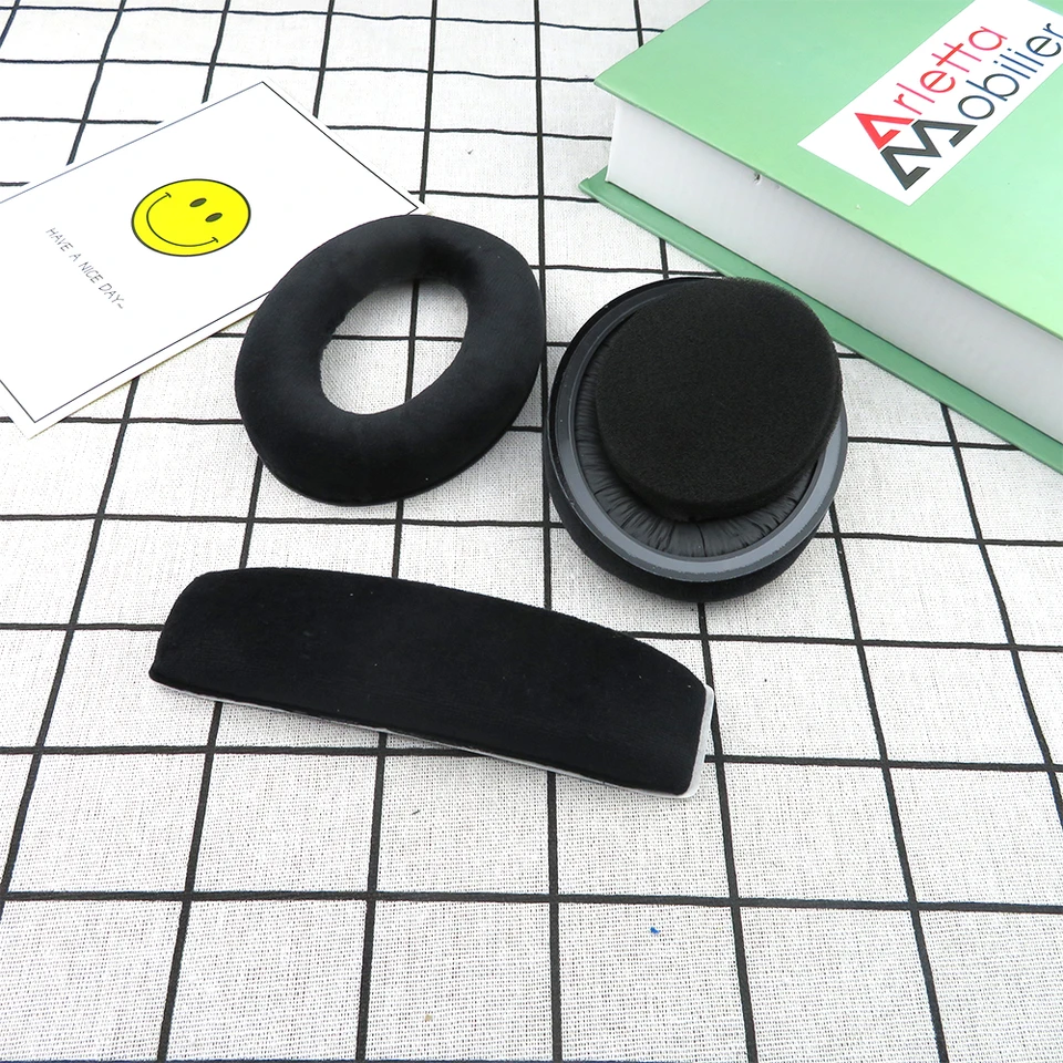 1 paio di cuscinetti per le orecchie degli auricolari sostuzione