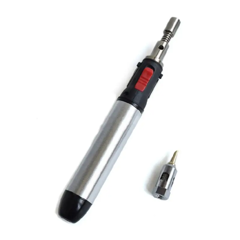 

Pen-shaped Gas Soldering Iron HT-1937 Iron Light and Practical with Switch Gas Soldering Pen